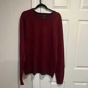 NWOT Banana Republic Men’s Large Tall Supima Cotton Maroon Sweater